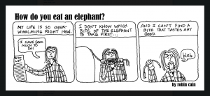 Cartoon by Robin Cain