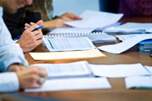 Paper on Desk